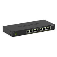 GS308LP, Switch schwarz, PoE+-Switch mit 8 Anschlüssen