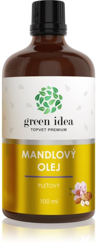 Green Idea Almond oil huile visage pressée à froid 100 ml
