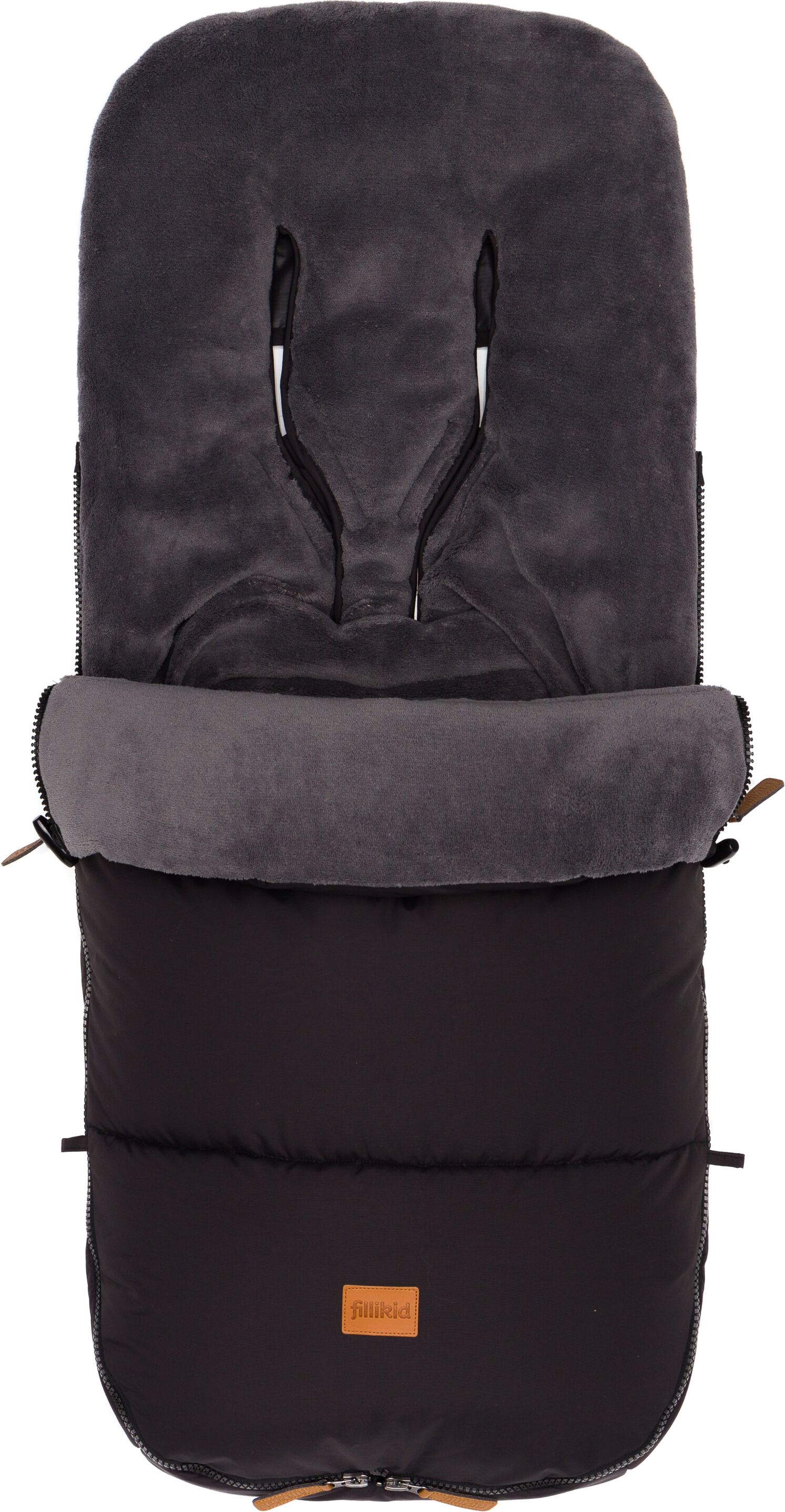 Fußsack FILLIKID "Kinley Winterfußsack", Baby, schwarz, Polyester, Fußsäcke Fußsack