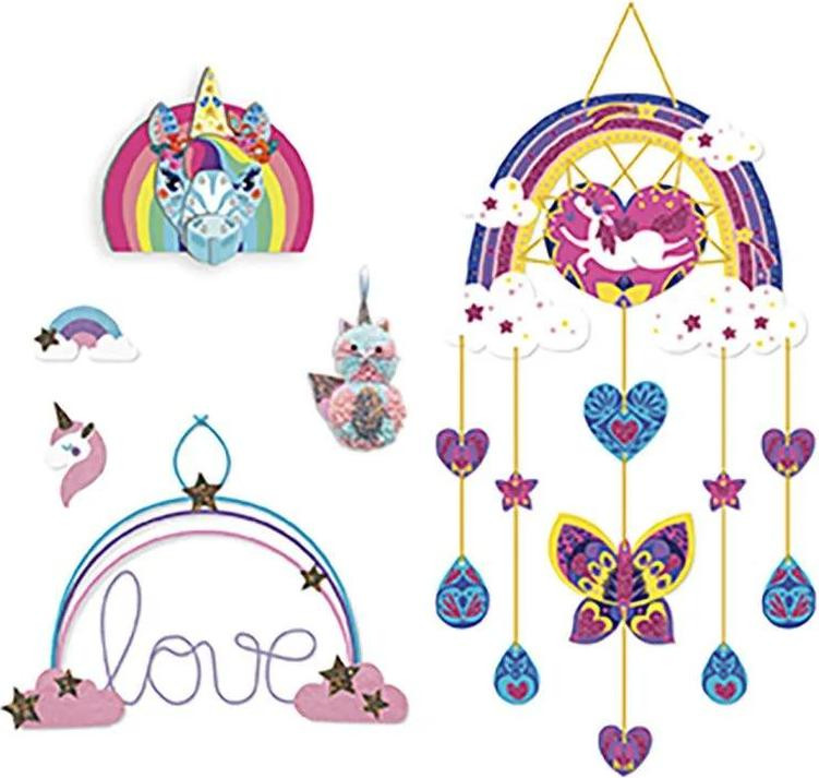 Janod Knutselset Regenboog - Creatieve decoratieset voor kinderen