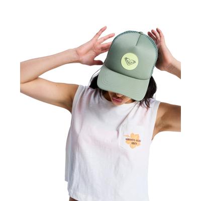Trucker Cap ROXY "Brighter Day", Damen, grün (olivgrün), Kunstfaser, Caps