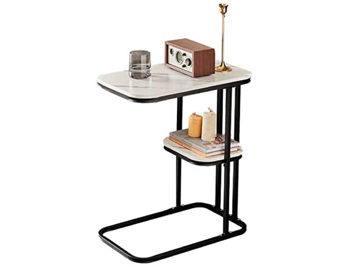 XDgfjrCGKJ Kleiner schlanker Beistelltisch for kleine Räume(White,A)