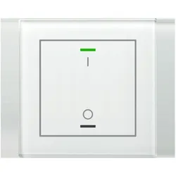 MDT BE-GTL1TW.B1 Glastaster II Light, Schalter + Taster, Weiss
