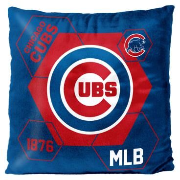 Cubs Velvet Reverse Pillow by MLB in Multi