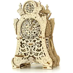 WoodenCity Magische Tisch-Standuhr