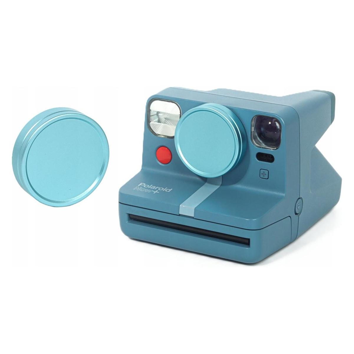 Loveinstant Dekielek Ochronny Dekiel Osłona Aluminium na Obiektyw do Polaroid Now Now+ / Niebieski (LOVEINSTANT)
