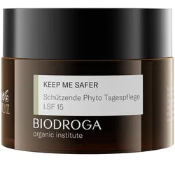 50ml BIODROGA Organic Institute Phyto Keep Me Safer Schützende Tagespflege LSF 15