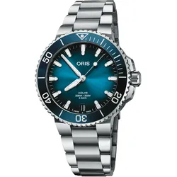 Oris Aquis Date Calibre 400 Automatik Herrenuhr , 01 400 7769 4135-07 8 22 09PEB