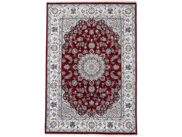 Orientteppich WOVEN ARTS Nain, auch als Läufer , rot, B:120cm H:15mm L:180cm, Wolle, Teppiche, Orientteppich, handgeknüpft, mit Fransen, reine Wolle, Wohnzimmer