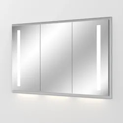 Sanipa Wandeinbau Spiegelschrank „Wilma“ 1249 × 750 × 173 mm Anschlag rechts, rechts, Anschlag rechts