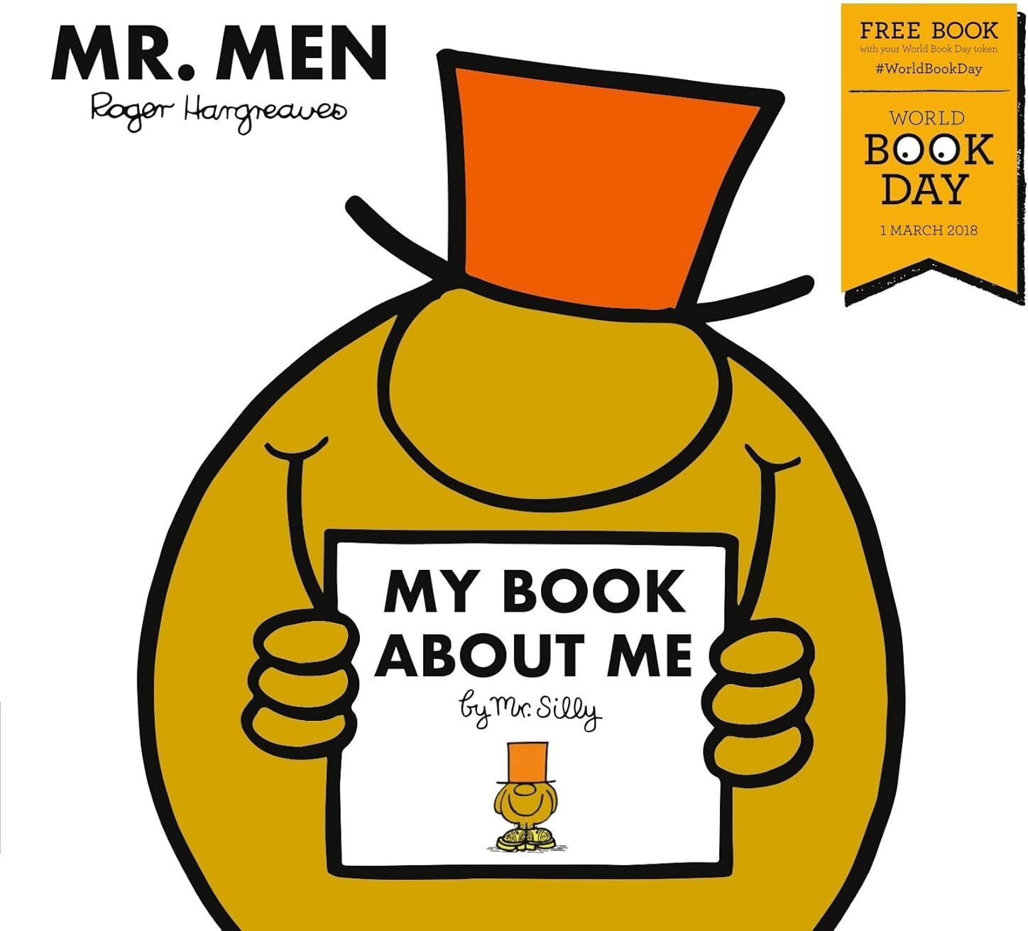 Egmont My Book About Me by Mr Silly by Adam Hargreaves - World Book Day Edition - Paperback - Ages 3-5 - Mr Men Series