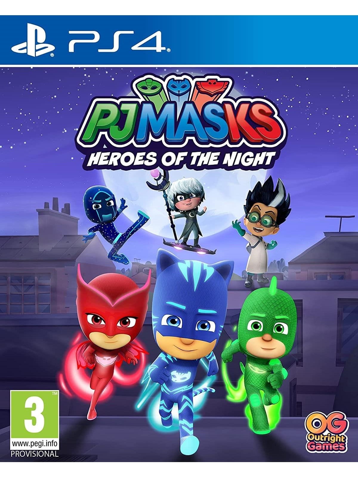 PJ Masks: Heroes Of The Night - Sony PlayStation 4 - Platformer - PEGI 3