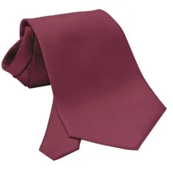 Exner 914 - Krawatte : bordeaux 65% Polyester 35%Baumwolle 220 g/m2