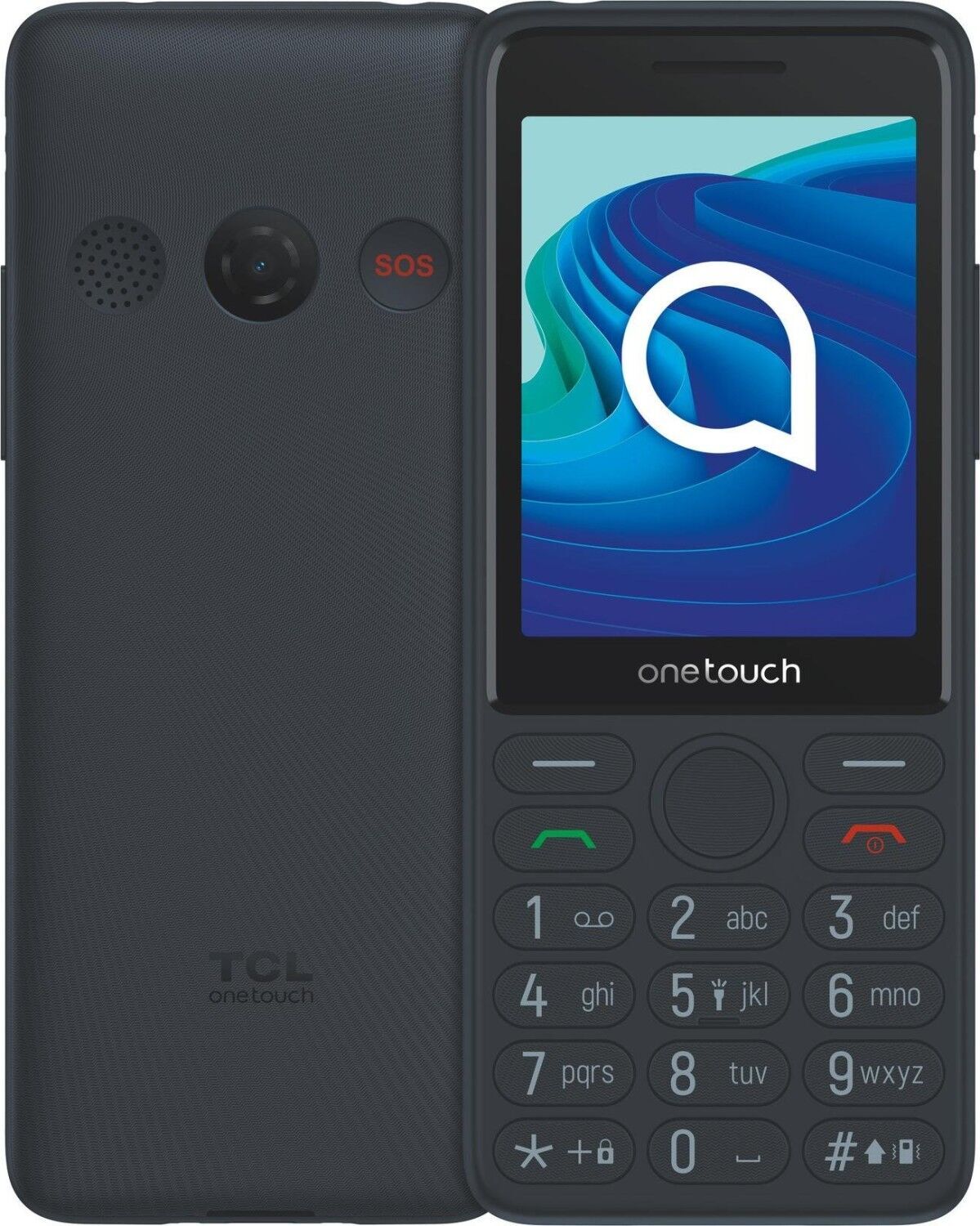 TCL OneTouch 4042S   Dual-SIM   grau - Refurbished