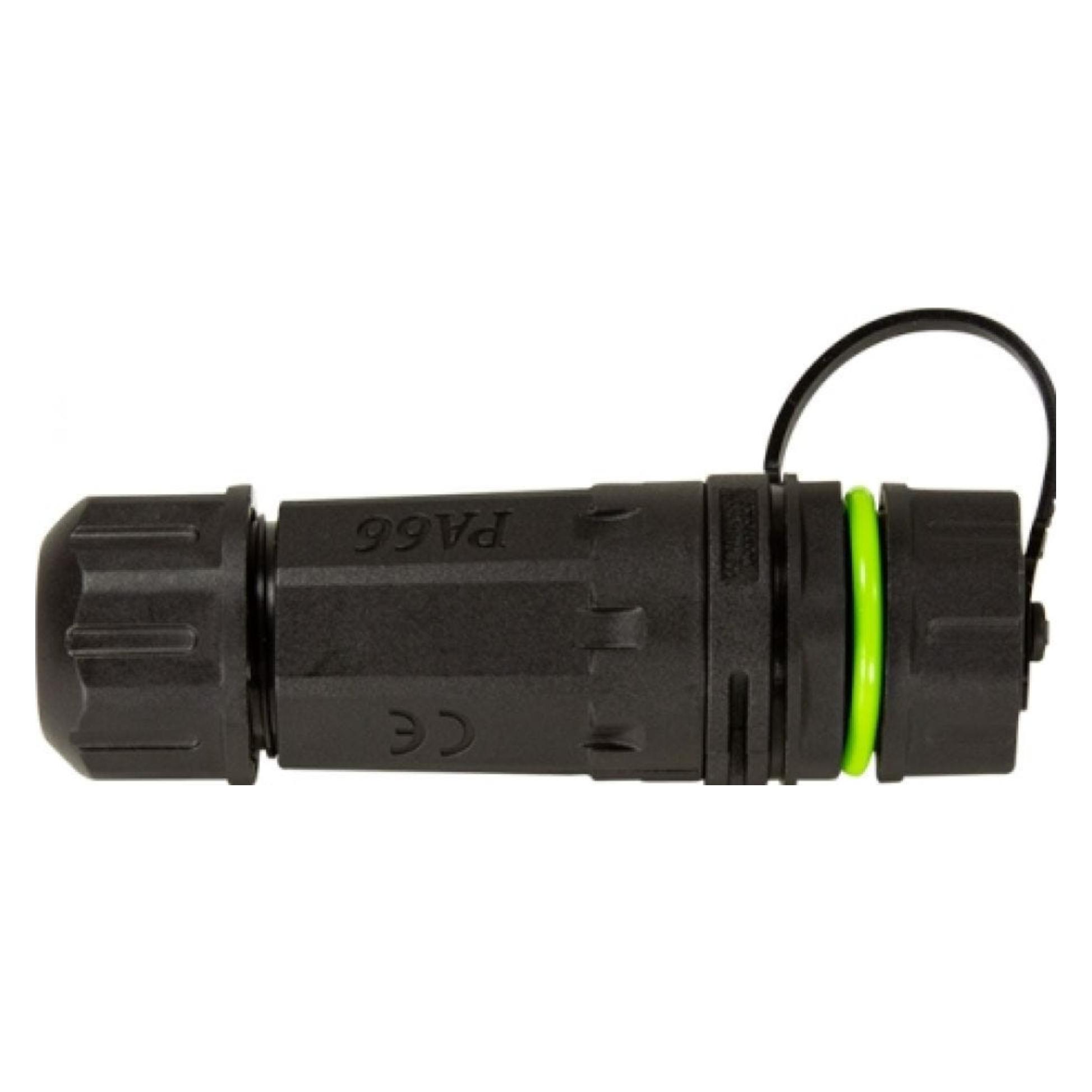 LogiLink Wasserdichter LC-Duplex Steckverbinder mit Kabelmuffe und Schutzkappe (Netzwerk Kupplung) (FA05LC2)