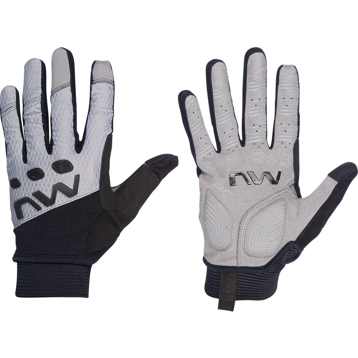 Northwave Spider Full Finger Glove grey/black (91) XL C89202328T-91-XL