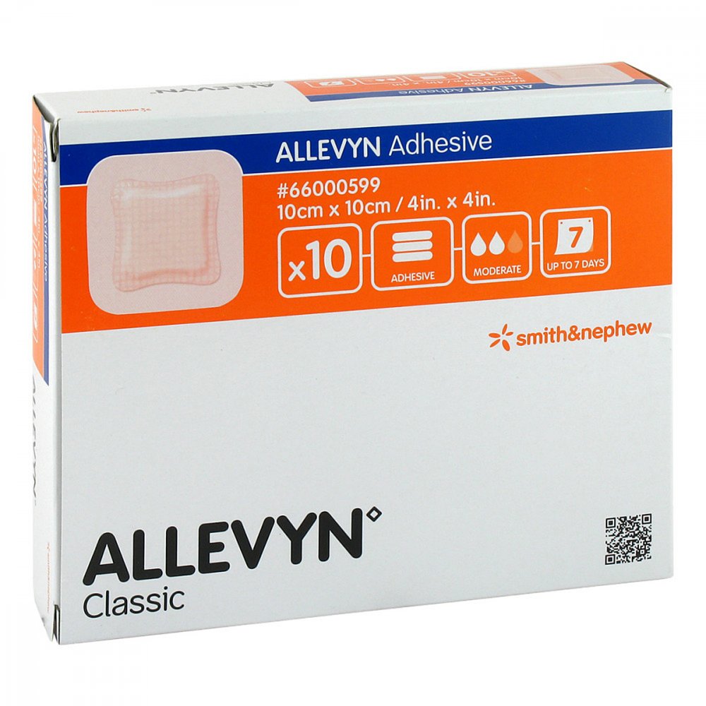B2B Medical GmbH Allevyn Adhesive 10x10 cm haftende Wundauflage 13504914