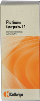 Kattwiga Arzneimittel GmbH SYNERGON KOMPLEX 14 Platinum Tropfen 50 ml 02545465