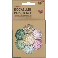 folia Perlen-Set mehrfarbig