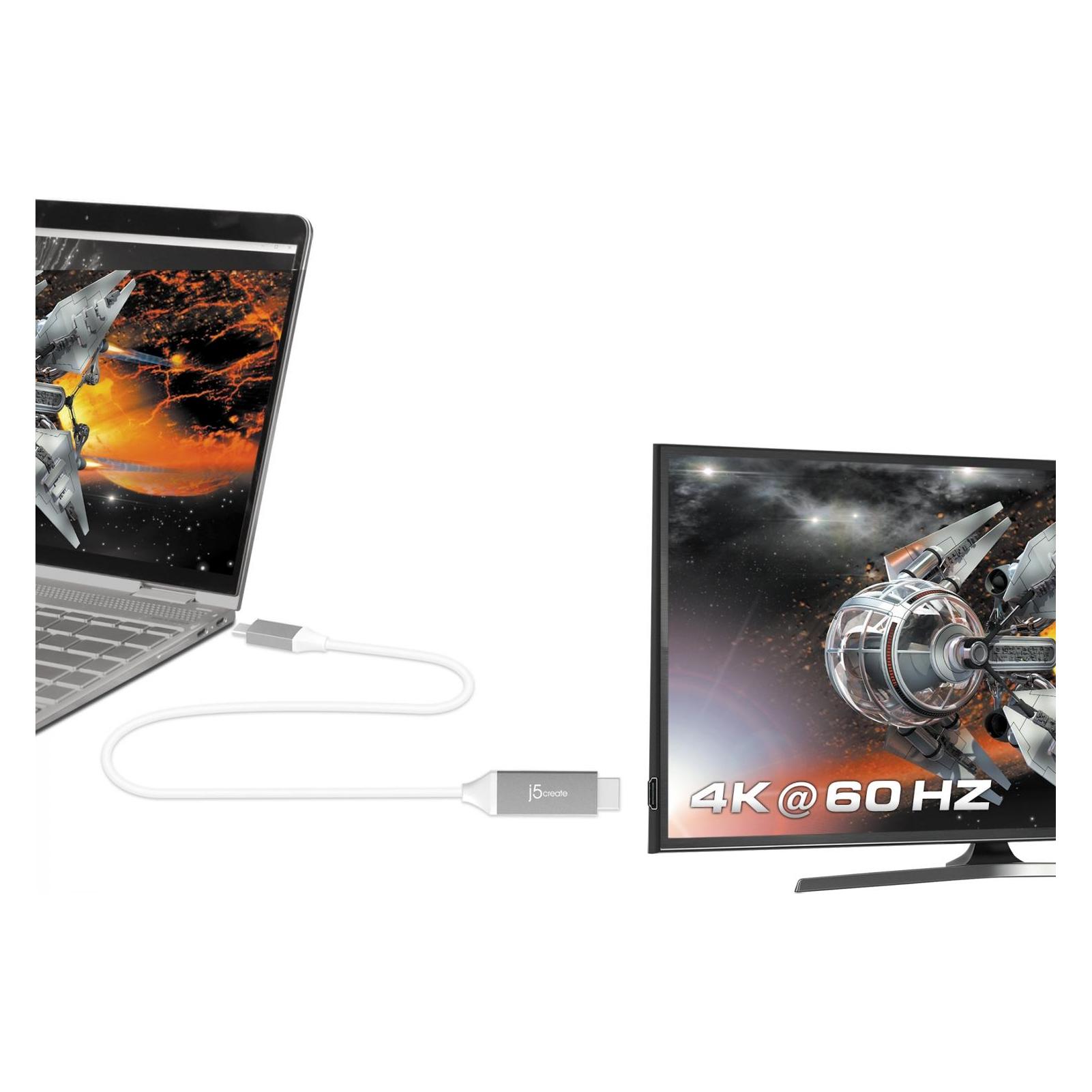 j5Create USB Typ C - HDMI (Typ A) (1.80 m) (JCC153G)