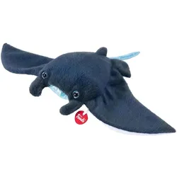 Trudi Sealife Mantarochen 45x28x10 cm, Grösse S, hochwertiges Stofftier mit superweichen Materialien (7 cm)