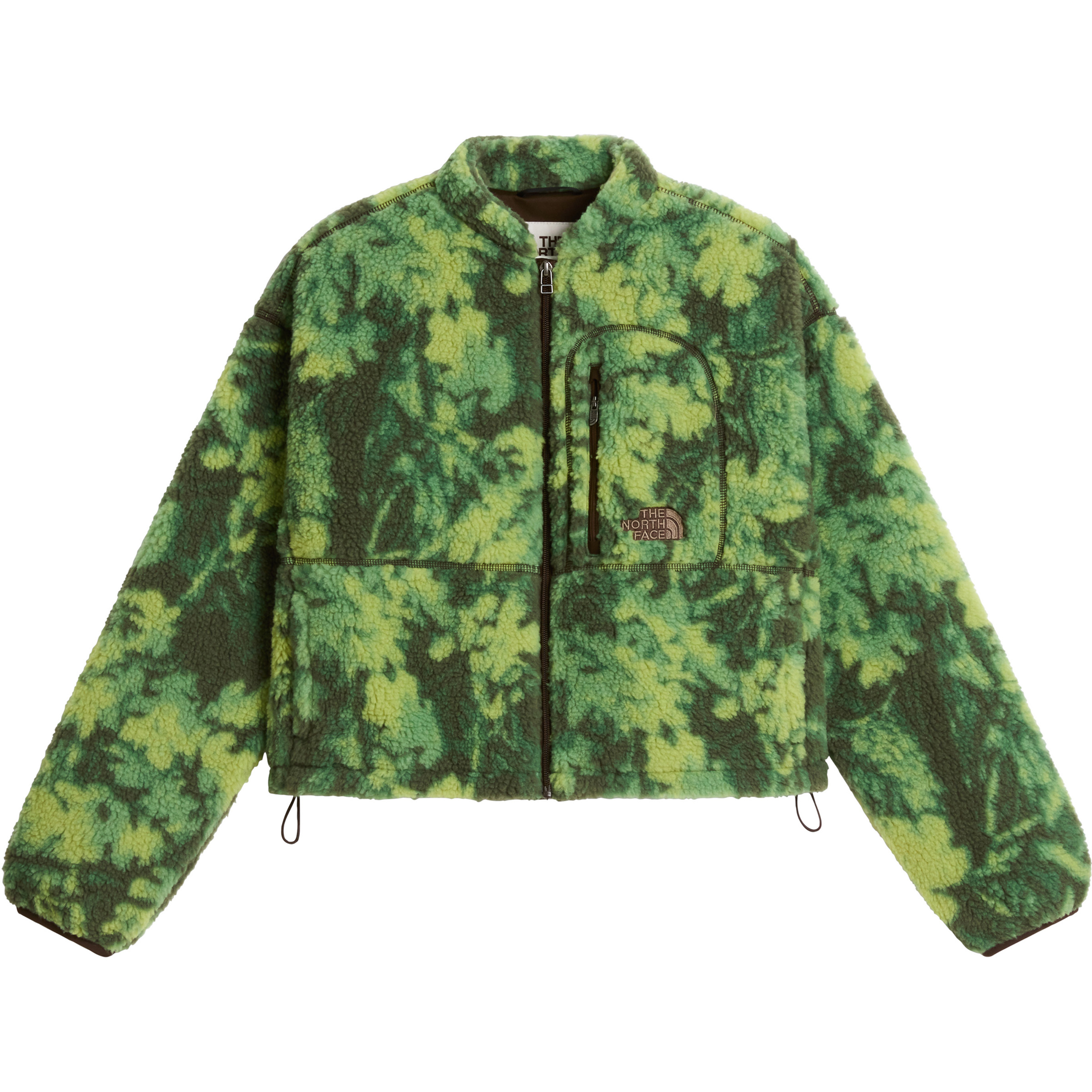 The North Face Extreme Pile 2 Print Damen Fleecejacke gruen Größe L Lifestyle Hautfreundlich