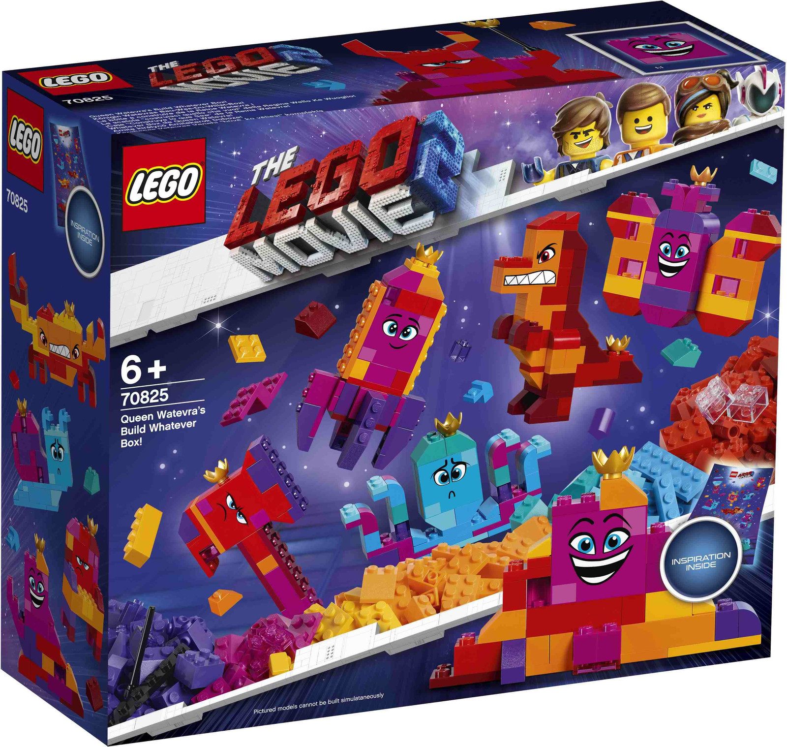 LEGO Movie 2 Koningin Wasimma Bouw Wat Je Wilt doos 70825
