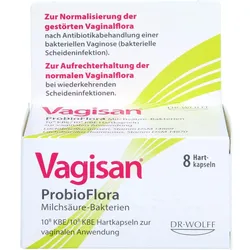 Vagisan Probioflora Milchsäure-Bakterien 8 ST