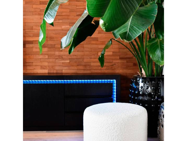 Calex Smart LED Striplight RGBW, 2m, Fernbedienung Striplight, dimmbar, weiß / opal, für Schlafzimmer, Kunststoff, Modern, Smart LED Strip