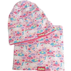 REUSCH Mütze + Schaal Reusch Kids Hat and Scarf Set, Größe ONES in Pink Pink