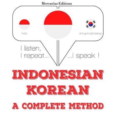 I am learning Korean - JM Gardner, Audio, 9782821146273
