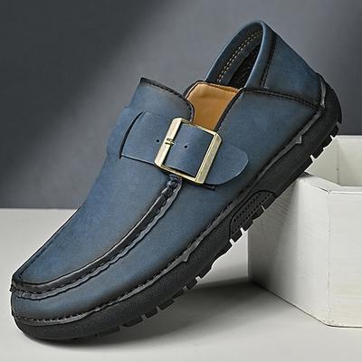 Lässige Herren-Slipper aus hellbraunem Kunstleder – stilvoll, bequem und vielseitig für Freizeit und Alltag