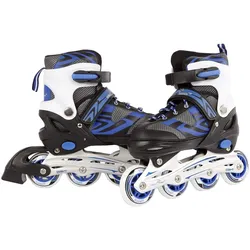 Kids Globe Street Rider Inlineskates, verstellbar von Gräße 33-36, blau/schwarz