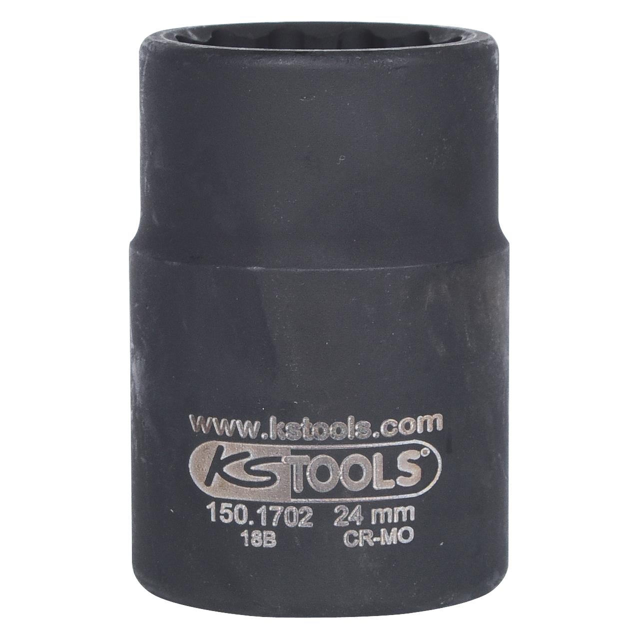 KS Tools 3/4 Antriebswellen-Kraft-Stecknuss.24mm.12-kant (34 mm) (150.1702)