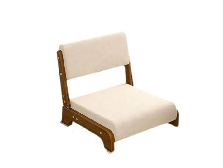 Leichtrit Holz Faules Sofa,RüCkenstüTze Tatami-Stuhl StuhlrüCkenstüTze,Multifunktional,Geeignet FüR Wohnzimmer,Balkone Und Studentenwohnheime
