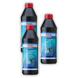 3x Marine Getriebeöl GL4/GL5 80W-90 LIQUI MOLY 25068 Getriebe Öl Boot Schiff 1L