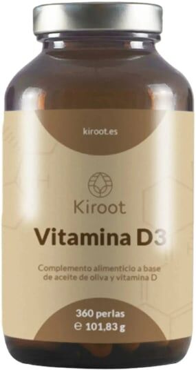 Kiroot Vitamina D3 360 Perlas