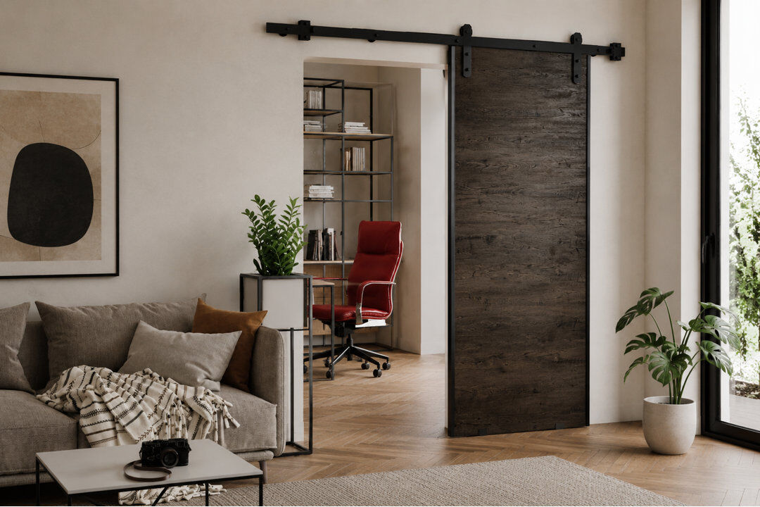 Brayden Studio Door Dark Brown 86cm x 205cm