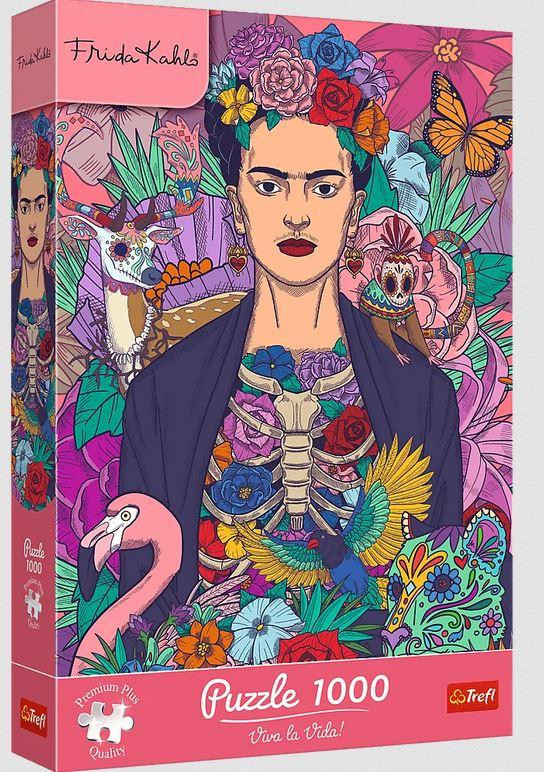 Trefl Puzzel Frida Kahlo Blooming Soul - 1000 stukjes