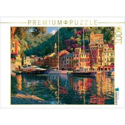 CALVENDO Puzzle Hafen voller Eleganz | 1000 Teile Lege-Größe 64 × 48 cm Foto-Puzzle für glückliche Stunden