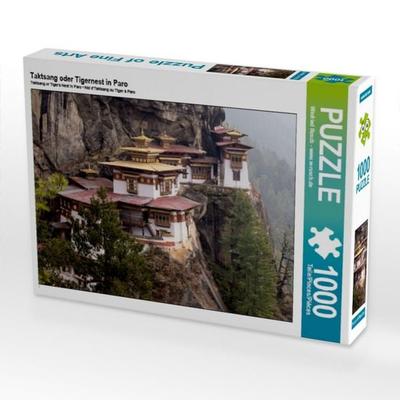 Taktsang oder Tigernest in Paro (Puzzle)