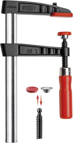 Bessey TG40S14 Tiefspann-Schraubzwinge Spann-Weite (max.):400mm Ausladungs-Maße:140mm