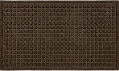 Mohawk Home Waffle Grid Impression Indoor/Outdoor Recycled Rubber All Weather Utility Doormat