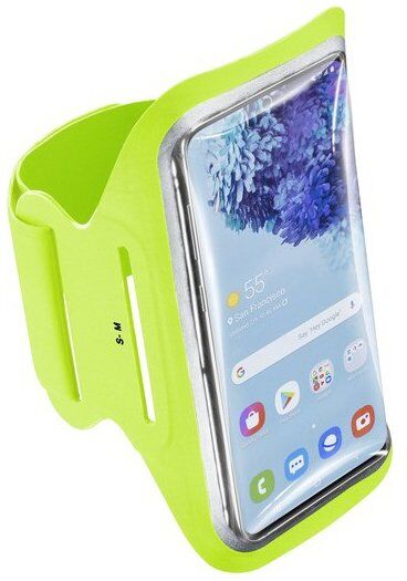 Fascia da braccio Cellular Line ARMBANDFIT55L Fitness Lime