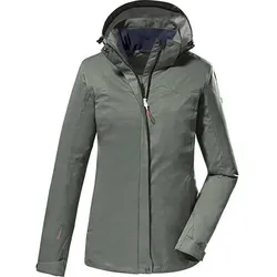 KILLTEC Damen Funktionsjacke KOS 133 KG WMN JCKT, Größe 18 in Grau Grau