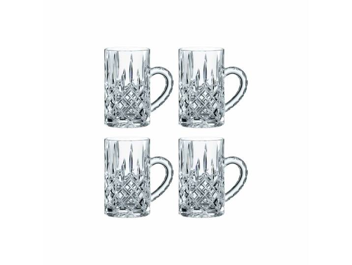 Teeglas NACHTMANN Glühweingläser Noblesse 250 ml 4er Set transparent , bunt (transparent), Glas, Trinkgefäße, Teeglas
