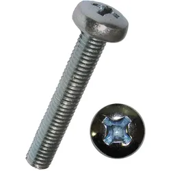 Dresselhaus, Schrauben, Linsenschrauben (100 Schrauben pro Stück)