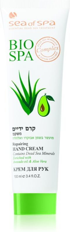 Sea of Spa Bio Spa crème mains et ongles à l'avocat 100 ml