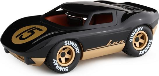 Playforever Speelgoedauto Ken Cave zwart