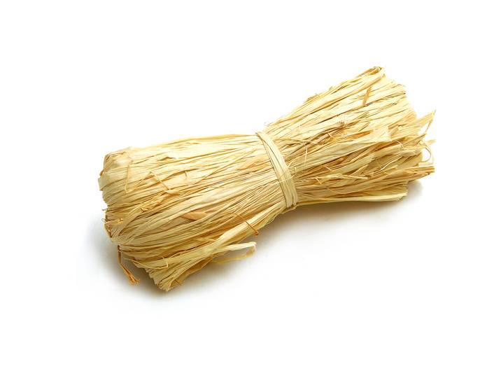 Bastel-Bast, 50 Gramm, Bastband, natur